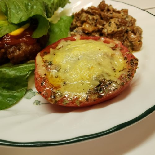 Baked Parmesan Tomatoes - Jillians World