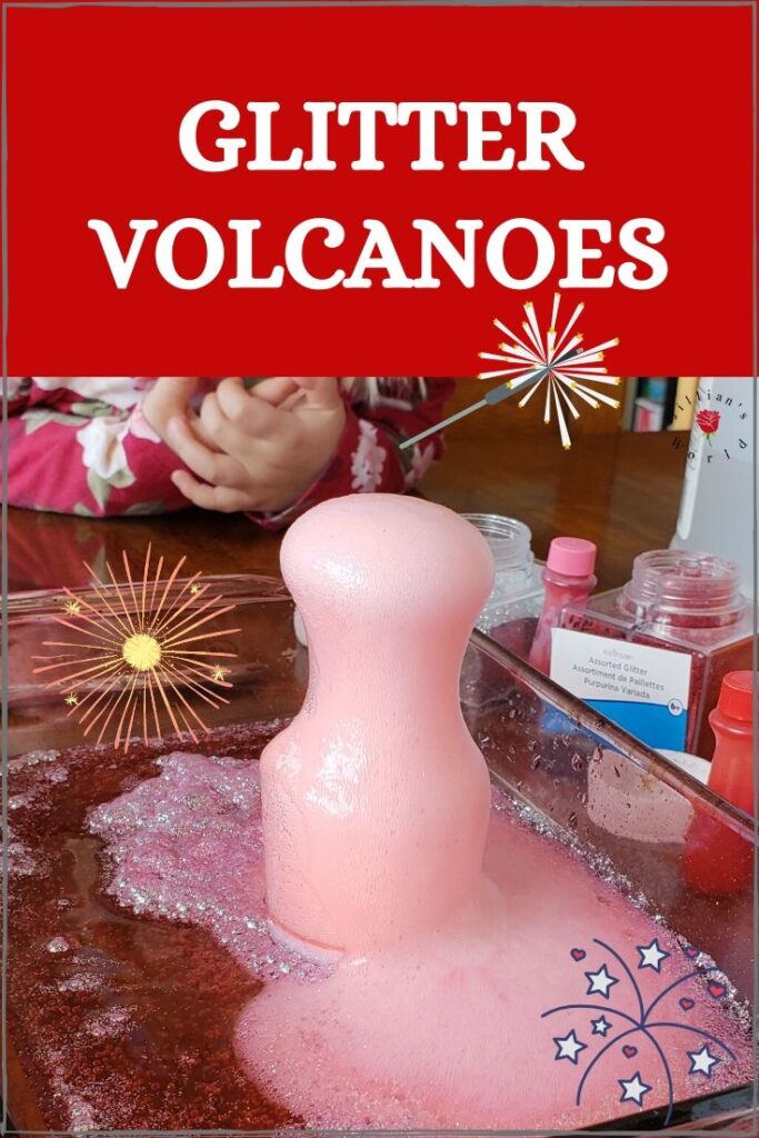 Glitter Volcanoes